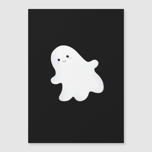 Carte Magnétique Petit Boo Style Esthétique Cool (Devant)