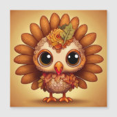 Carte Magnétique Petit Dindon 4 (Devant)