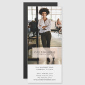 Carte Magnétique Petite et professionnelle entreprise photo (Devant / Derrière)