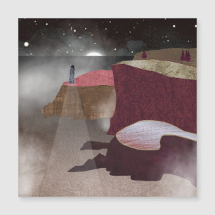 Carte Magnétique Phare de Foggy