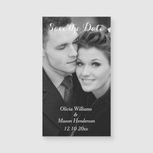 Carte Magnétique Photo bon marché Enregistrer l'aimant de date