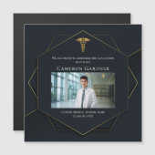 Carte magnétique photo Chic Médicale School (Devant / Derrière)