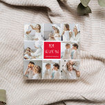 Carte Magnétique Photo collage Maman Red We Love You Best Mother Ve<br><div class="desc">"Collage Photo Mom Red We Love You" est un cadeau magnifique et sentimental qui est parfait pour montrer à votre mère combien vous appréciez et aimez-la. Ce cadeau comprend un collage de photos, soigneusement arrangé pour mettre en valeur certains de vos souvenirs les plus chers avec votre mère. Ce cadeau...</div>