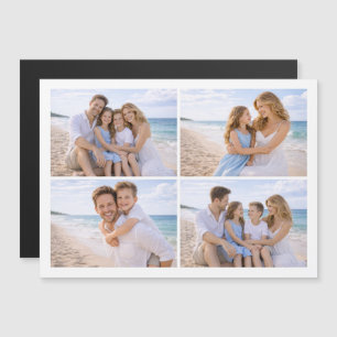 Carte Magnétique Photo de famille personnalisée