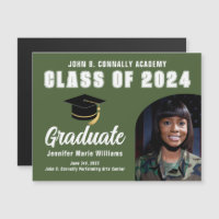 Photo de l'Armée de terre Green Graduate 2024 Magn