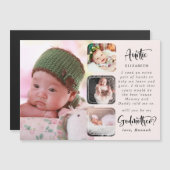 Carte Magnétique Photo moderne Collage Godmère Proposition (Devant / Derrière)