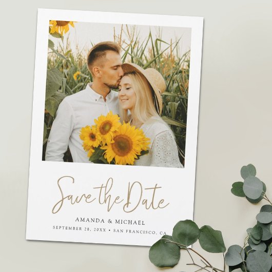 Carte Magnétique Photo moderne design Enregistrer l'aimant de l'éta