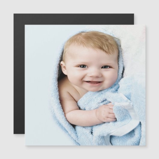 Carte Magnétique Photo personnalisée (Devant / Derrière)