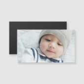 Carte Magnétique Photo personnalisée (Devant / Derrière)