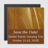 Carte Magnétique Pine Wood II Faux Texture en bois (Devant / Derrière)