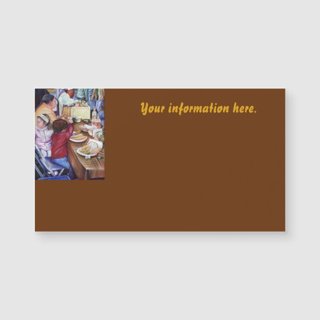 Carte Magnétique Pique-nique agréable, Mexique (Devant)