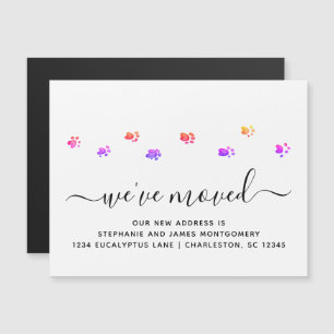 Carte Magnétique Pistes de marche colorées qui déplacent un nouveau