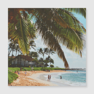 Carte Magnétique Poipu Beach - Île de Kauai - Hawaii