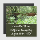 Carte Magnétique Pont Muir Woods I (Devant / Derrière)