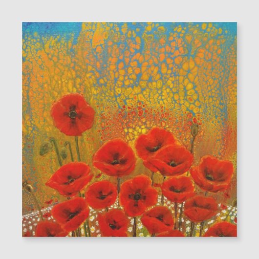 Carte magnétique Poppy (Devant)