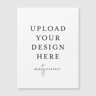 Carte magnétique Portrait 4,25 po x 5,6 po