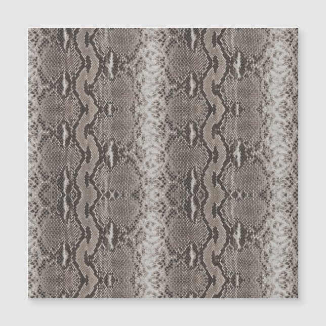 Carte Magnétique Poster de animal Python Snake Skin (Devant)