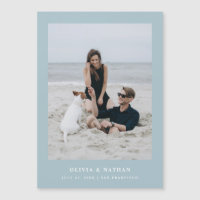 Poudre Bleu Texte et photo Magnétique Enregistrer