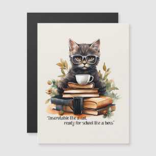 Carte Magnétique Prêt Pour L'École Comme Un Patron