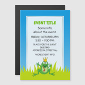 Carte Magnétique Prince Frog (Devant / Derrière)