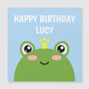 Carte Magnétique Princesse de la grenouille