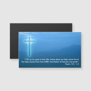 Carte Magnétique Psaume 121 ; 1-2