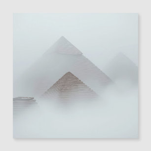 Carte Magnétique Pyramides dans la Brume