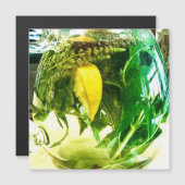 Carte Magnétique Quand la vie vous donne des citrons (Devant / Derrière)