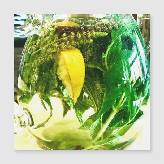 Carte Magnétique Quand la vie vous donne des citrons (Devant)