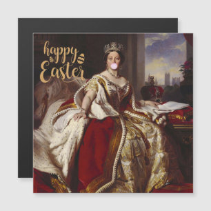 CARTE MAGNÉTIQUE QUEEN VICTORIA SOUFFLE UNE BULLE ROSE GUM