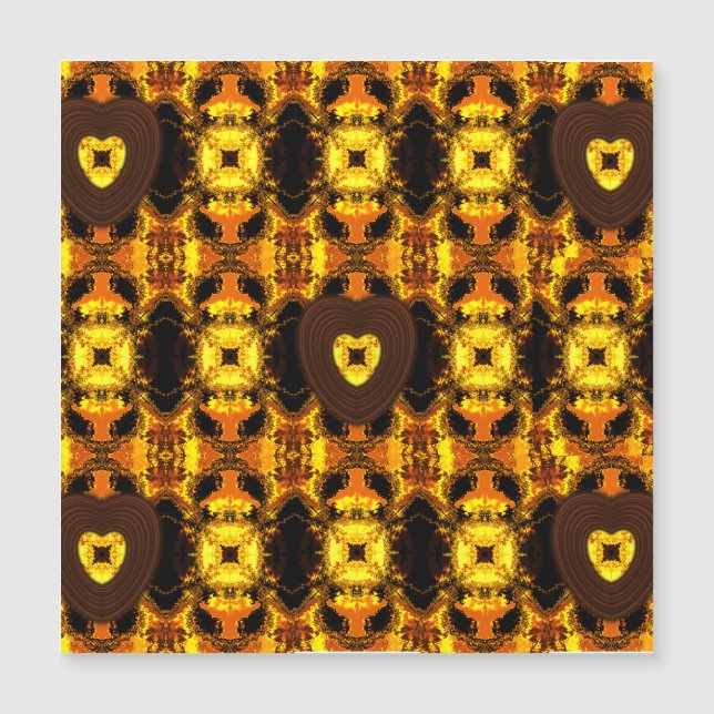 Carte Magnétique Qu'est-ce que l'amour (Devant)