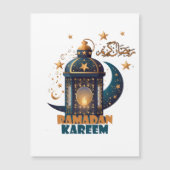 Carte Magnétique Ramadan Kareem Moubarak ramadan 2024 (Devant)