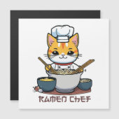 Carte Magnétique Ramen Chef (Devant / Derrière)