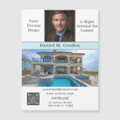 Carte Magnétique Realtor Real Estate Home Sales Rentals Business (Devant)