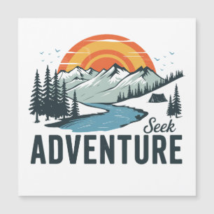Carte Magnétique Recherche d'aventure - Nature Adventure