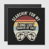 Carte Magnétique Recherche de mon shaker de sel perdu de longue dat (Devant / Derrière)