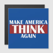 Carte Magnétique Réflexion de l'Amérique (Devant / Derrière)