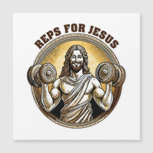 Carte Magnétique Reps pour Jésus