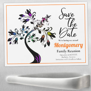 Carte Magnétique Réunion Familiale Enregistrer La Date Arborescence