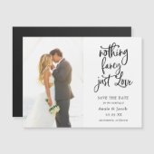 Carte Magnétique Rien de Fantastique Juste l'Amour Sauvegarder la D (Devant / Derrière)