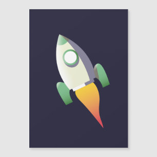 Carte Magnétique Rocket Space