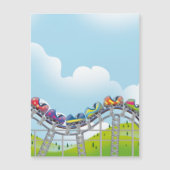 Carte Magnétique Rollercoaster (Devant)