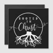 Carte Magnétique Rooted in Christ (Devant / Derrière)