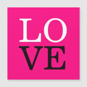 Carte Magnétique Rose Contexte Amour Mariage