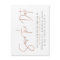 Rose Gold Modern Enregistrer la date