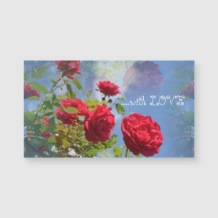 Carte Magnétique Rote Rosen für Dich ...