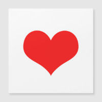 Rouge Coeur mignonne Saint Valentin Couleur person