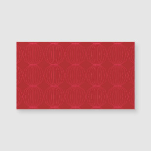 Carte Magnétique Rouge, rose, cool, unique, tendance, art décoratif
