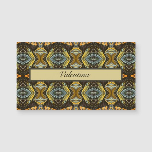 Carte Magnétique Route des épices, personnalisé (Devant)