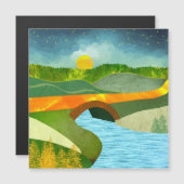 Carte Magnétique Route d'or (Devant / Derrière)